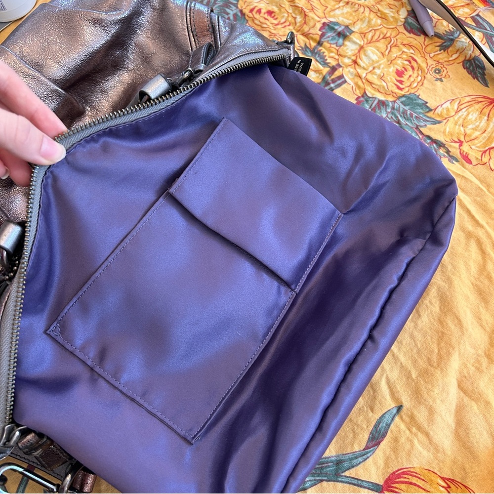 Coach Madison Metallic Satchel - Picture 12 of 15